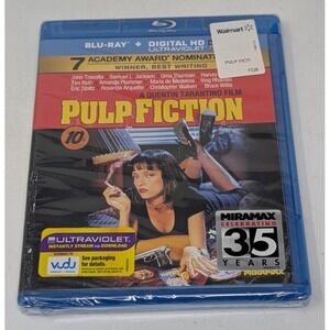 PULP FICTION (1994 Miramax Blu-ray) Tarantino-Travolta-Thurman NEW Sealed